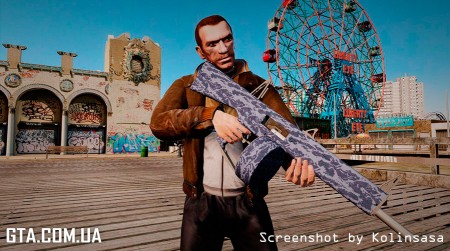 Автоматическое ружьё AA-12 Camo